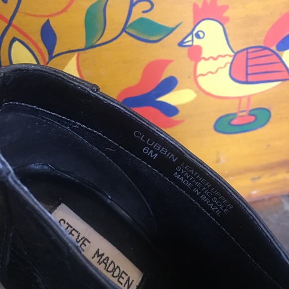 Steve Madden Clubbing Studded Heeled Booties Sz 6 - Picture 6 of 8